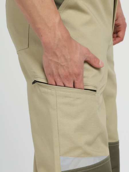 Брюки Челси CH (тк.Канвас,270), хаки/бежевый от магазина Рабочий класс
