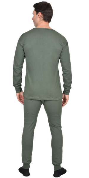 Белье нательное трикотажное (лето) оливковый х/б от магазина Рабочий класс