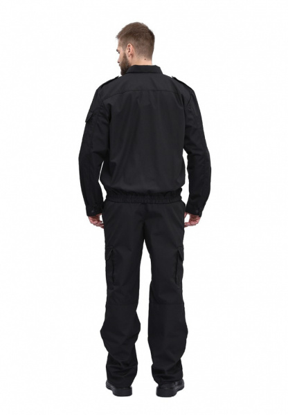 Охранник, костюм КОНТРОЛ тк. Рип-Стоп цв. Чёрный от магазина Рабочий класс