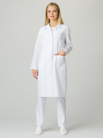 Халат женский Стандарт (тк. ТиСи) цв. Белый от магазина Рабочий класс