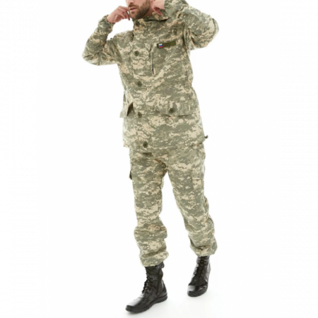 Костюм летний Горка 5, Rip-Stop, цв. Серый Пиксель от магазина Рабочий класс