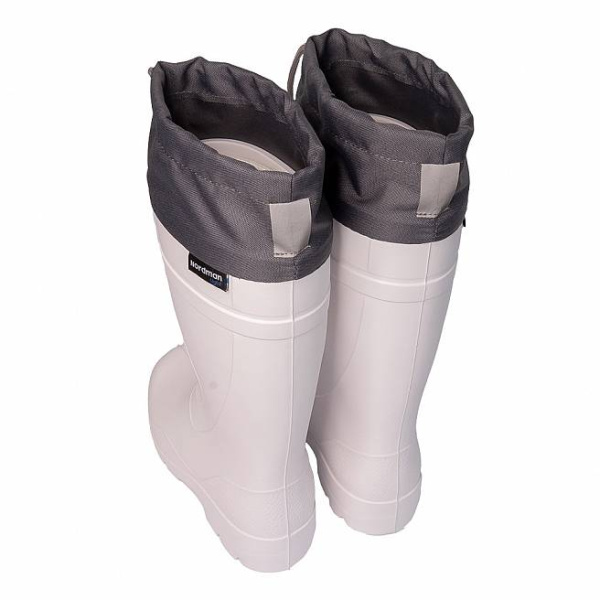 6-290-W01/Сапоги "NordMan Light" женские белые с манжетами утеплённые от магазина Рабочий класс