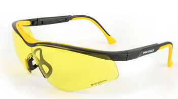 Очки защитные открытые О50 MONACO CONTRAST Strong Glass (2-1,2 PC)  от магазина Рабочий класс