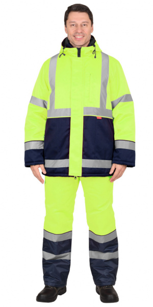 Костюм зимний "СИРИУС-МАГИСТРАЛЬ-3" куртка, п/к тк.Гретта от магазина Рабочий класс