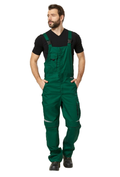 Полукомбинезон Алатау цвет зеленый/черный от магазина Рабочий класс