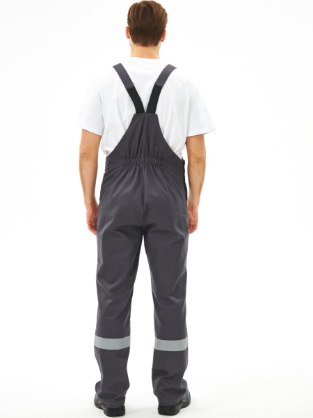 Костюм Липецк-2 СОП CH (тк.Смесовая,280) п/к, т.серый/красный от магазина Рабочий класс