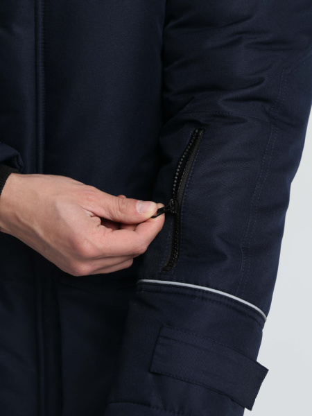 Куртка зимняя Аляска-Люкс (тк.Cat’s eye), т.синий от магазина Рабочий класс